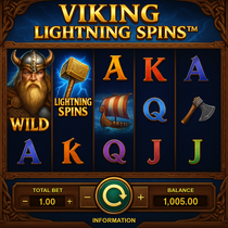 Spin247 - Viking Lightning Spins Slot Game - Blueprint Gaming